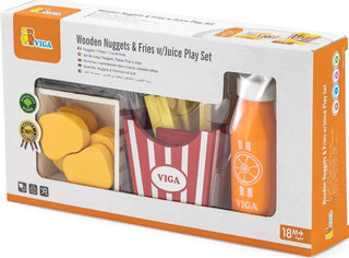 Nuggets & Fries Wooden Playset