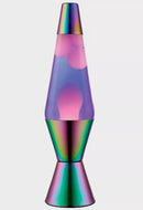 14.5" Lava Lamp: Oil Slick Blue/Clear-1