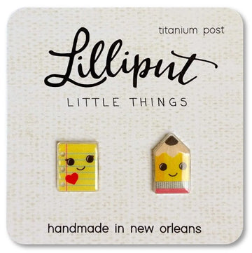 Pencil & Paper Earrings
