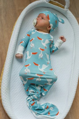 Pelican Bamboo Knotted Gown