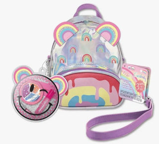 Beauty Crossbody Mini Backpack: Rainbow