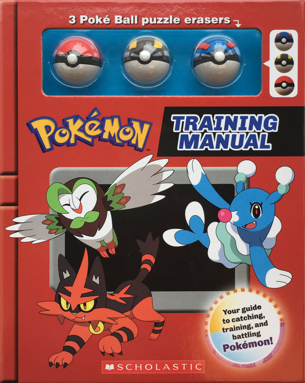 Training Manual (Pokémon Training Box with Poké Ball erasers)