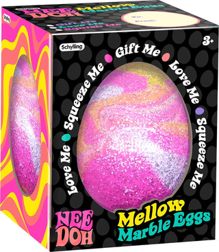 Nee-Doh Mellow Marble Egg  (assorted designs)