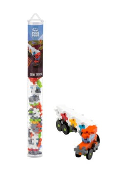 Plus-Plus Tube 70 Pcs: Semi Truck - 0