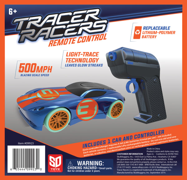Tracer Racers - Blue Racer