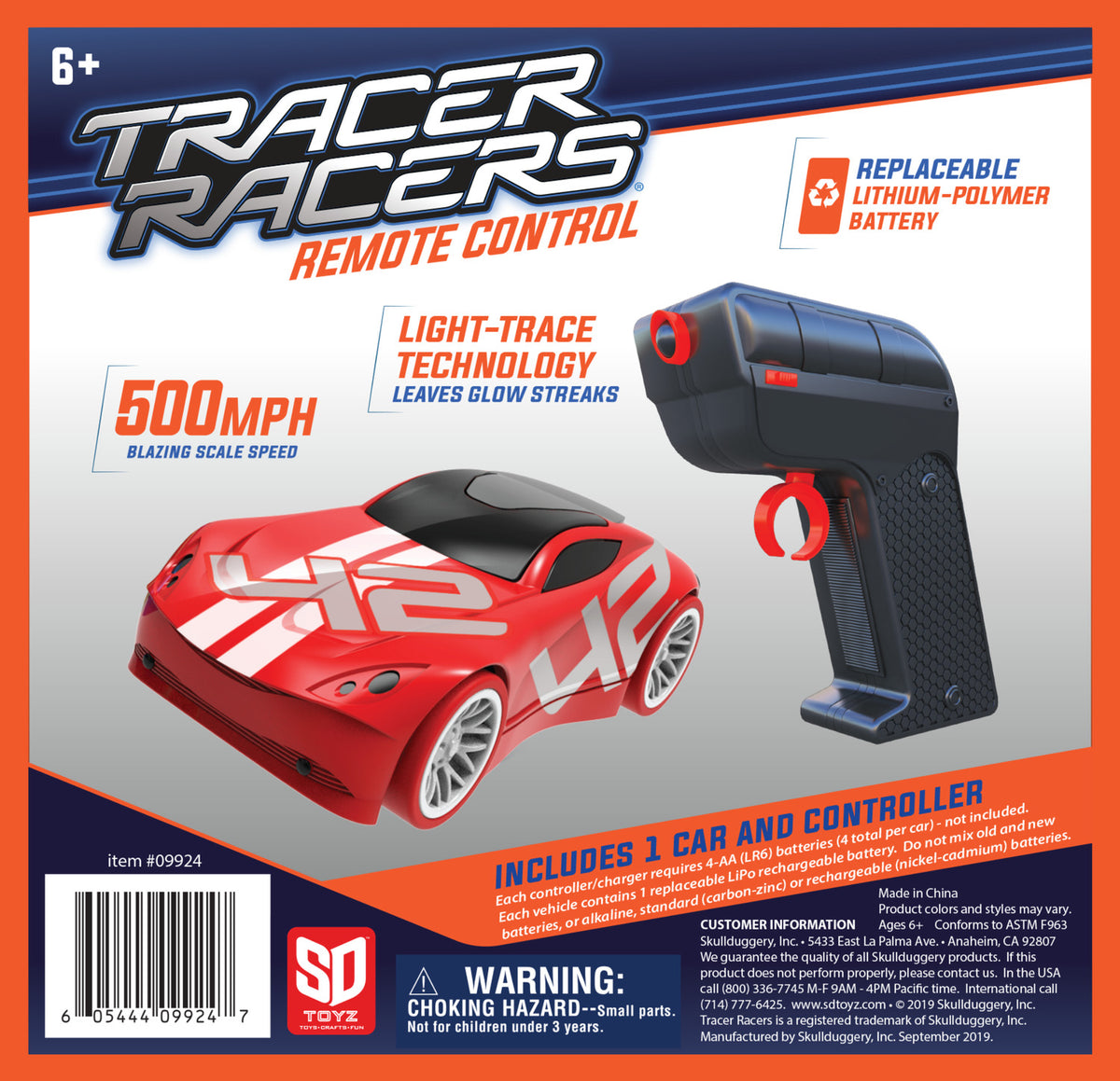 Tracer Racers - Red Tracer | Bayou Kids
