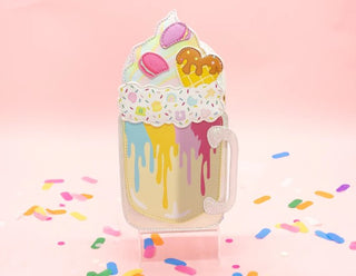 Milkshake Mug Handbag (Rainbow Sprinkles)