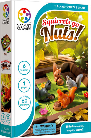 Squirrels Go Nuts Puzzle Game