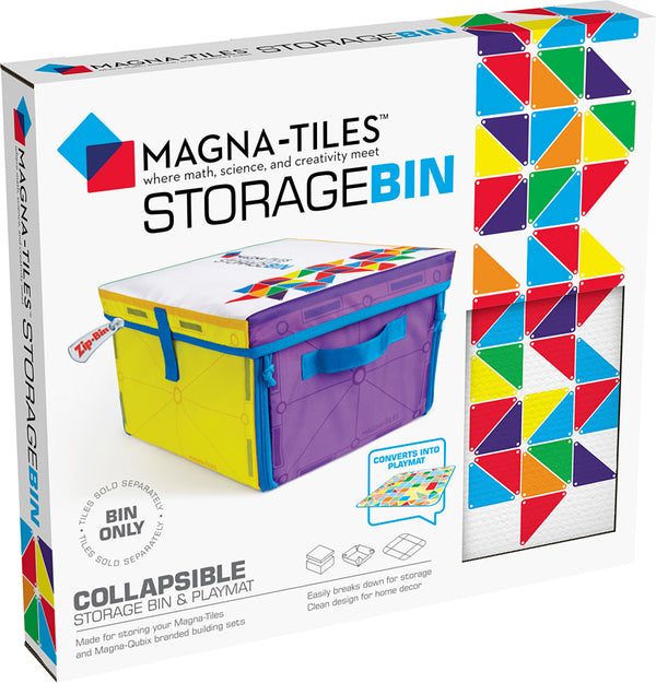 Magna-Tiles Storage Bin & Playmat