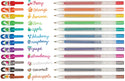 Yummy Yummy Scented Glitter Gel Pens - 12 pcs