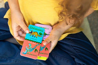 eeBoo Giant Shiny Dinosaur Dominoes