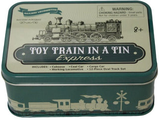 Toy Train In A Tin