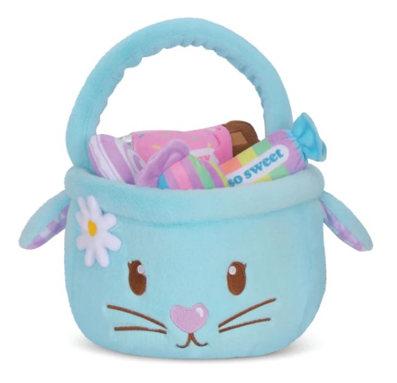 Too Sweet Plush Bunny Basket