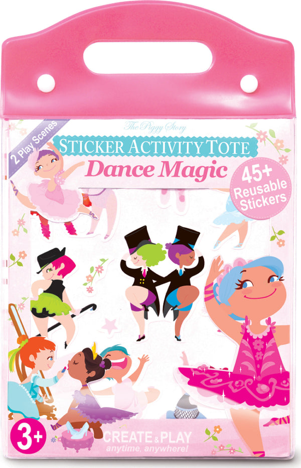 Sticker Activity Tote- Dance Magic