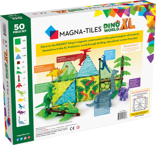 Magna-Tiles Dino World XL (50 Piece Set)