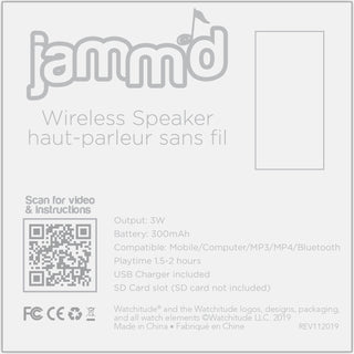 Shark Frenzy - Jamm'D By Watchitude - Bluetooth Speaker