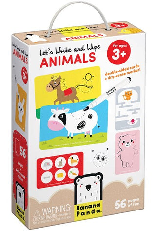 Let's Write and Wipe Animals