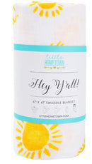 Swaddle Blanket: Hey Y'all-1